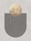 Lines and circles 21 Minimalist Print