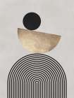 Lines and circles 20 Minimalist Print