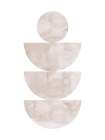 Watercolor circles 7 Minimalist Print