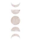 Watercolor circles 3 Minimalist Print