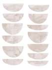 Watercolor circles 2 Minimalist Print