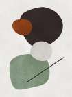 Abstract shapes 4 Abstract Art Print