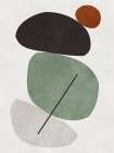Abstract shapes 3 Abstract Art Print