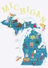 Dal 119b Michigan 35x25 Art Print