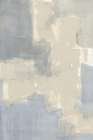 Abstract Neutral Grey and Beige Shapes 1 Minimalist Print