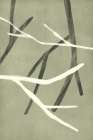 Twigs On Sage Green 4 Art Print by Simona Gocan