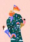 Celebrating Pride Art Print