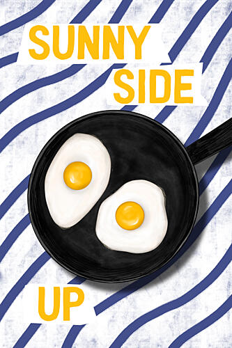 Sunny Side up Eggs Art Print by EMELIEmaria