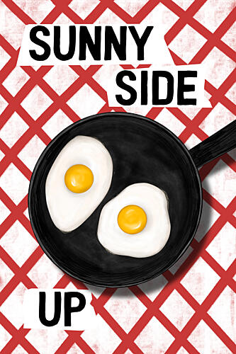 Sunny Side up Eggs Art Print by EMELIEmaria