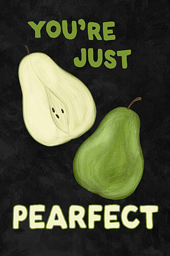 Perfect Green Pears Art Print by EMELIEmaria
