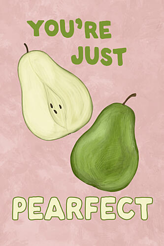 Cute Pearfect Pears Art Print by EMELIEmaria