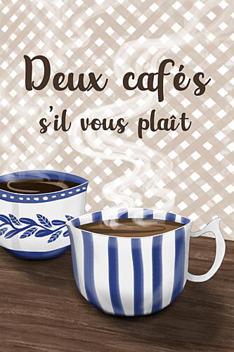 Coffee for Two Art Print by EMELIEmaria