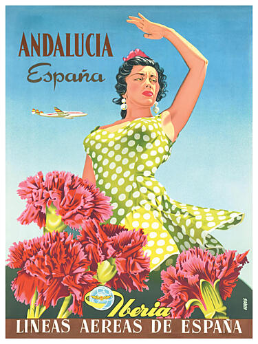 Andalucia Flamenco Dance Art Print by Chad Hyde