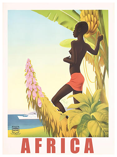 African Tropical Paradise Art Print by Chad Hyde