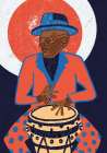 Musician Guy V Art Print