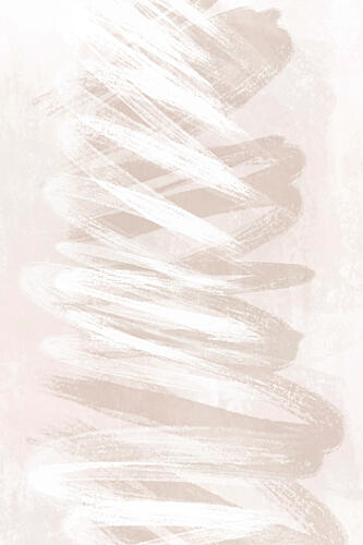 Soft Beige Brushstrokes Art Print by Martina