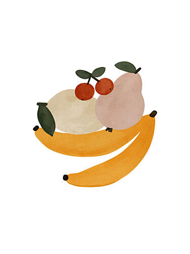Fruit Harmony Art Print