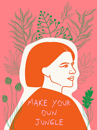 Create Your Jungle Art Print
