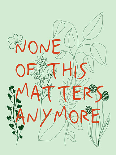 Fading Importance Art Print