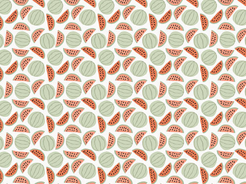 Melon Medley Art Print