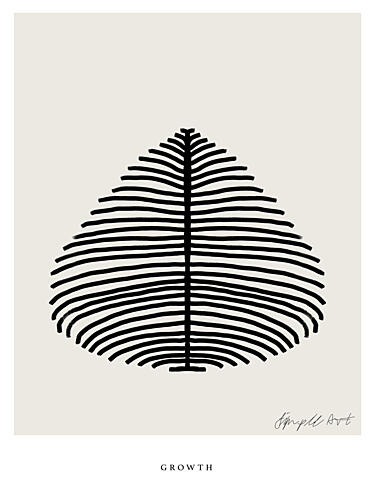 Leaf Symphony Art Print