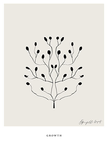 Fertile Branching Art Print