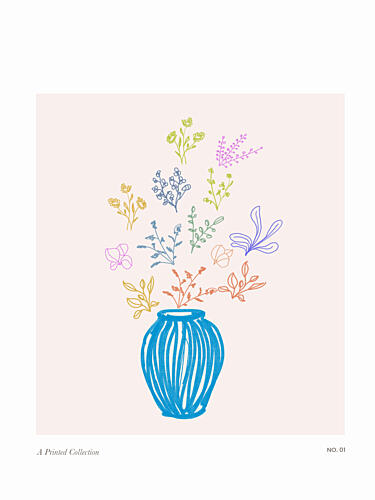 Blooming Whimsy Art Print