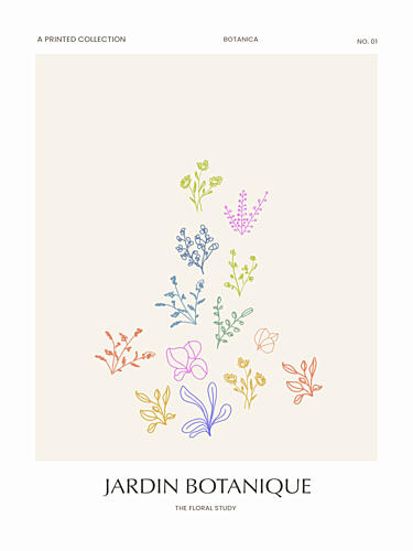 Blooming Symphony Art Print