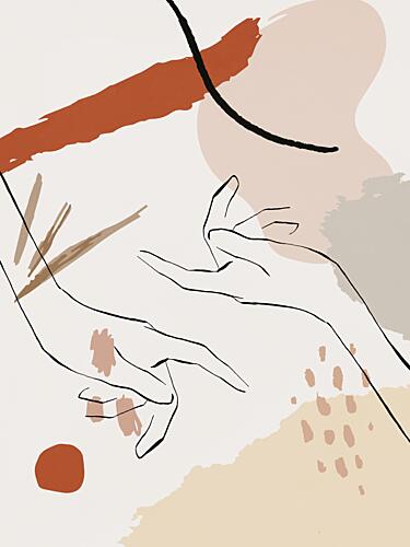 Abstract Harmony Art Print