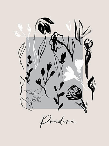 Elegance in Ink Art Print