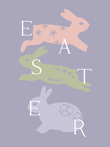 Hopping Blossoms Art Print
