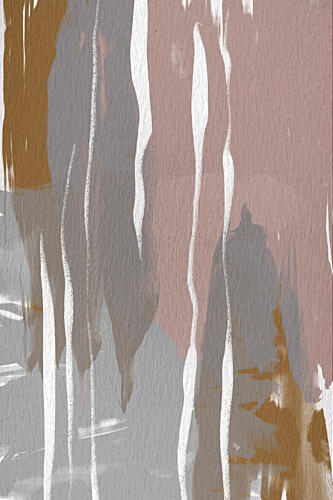 Soft Abstract Flow Art Print by Martina