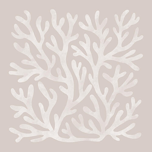Organic Coral Shapes Art Print by EMELIEmaria