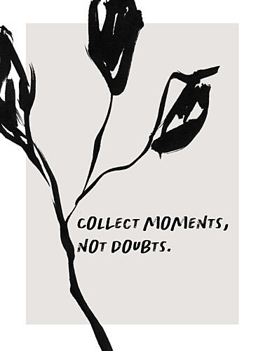 Moments over Doubts Art Print