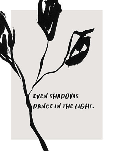 Shadows Ballet Art Print