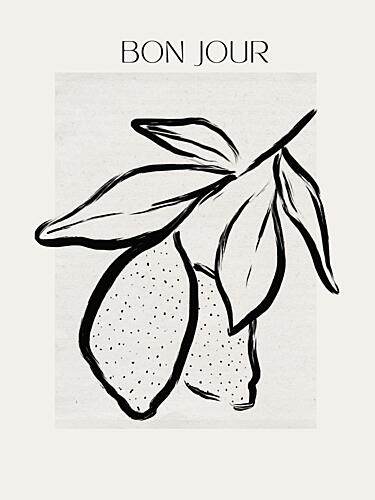 Citrus Harmony Art Print