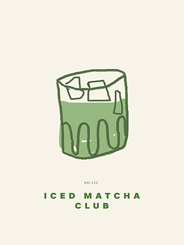 Chilled Green Elixir Art Print