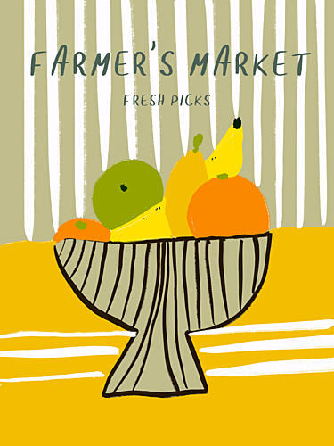 Harvest Bowl Art Print