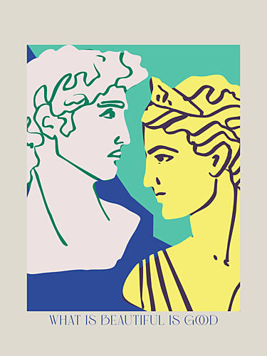 Greek Elegance Art Print
