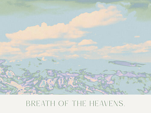 Heavenly Breeze Art Print