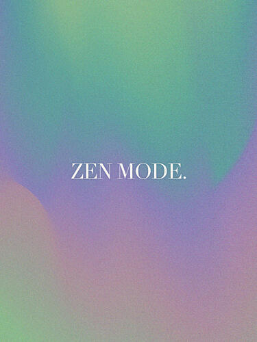 Serene Palette Art Print