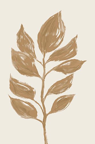 Subtle Botanical Study Art Print by Martina