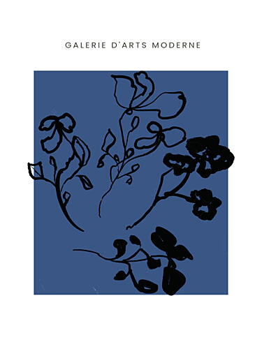 Midnight Blossoms Art Print