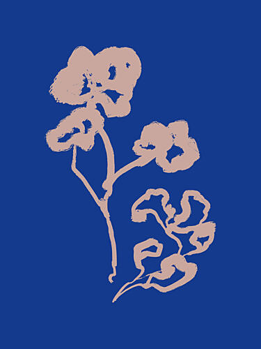 Blossom Silhouette Art Print