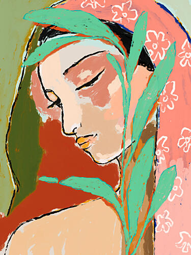 Serene Reflection Art Print
