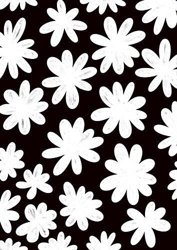 Whimsical White Flowers Art Print by Bainai