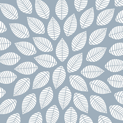 Subtle Botanical Pattern Art Print by Bainai