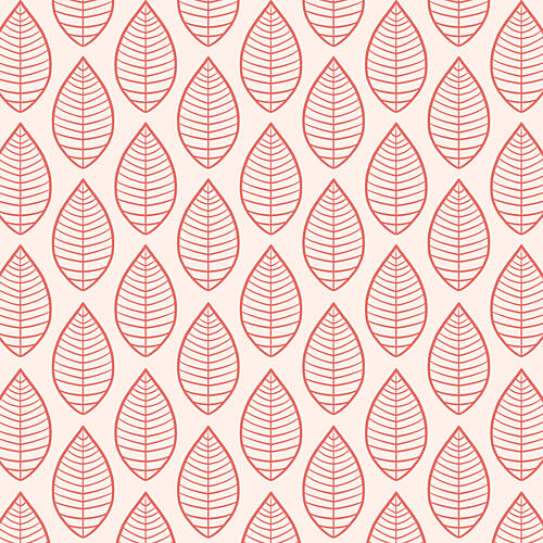 Organic Leaf Design Art Print by Bainai