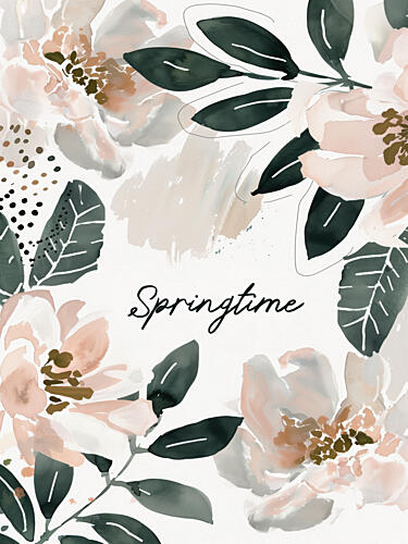 Blooming Whispers Art Print