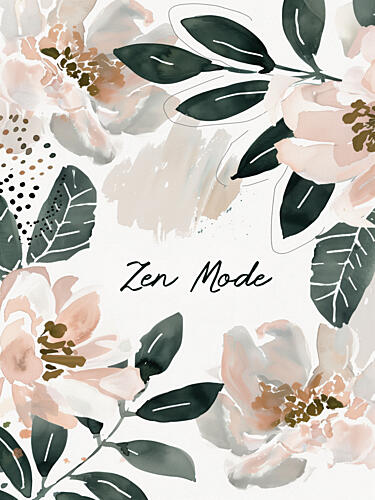Serene Blossoms Art Print